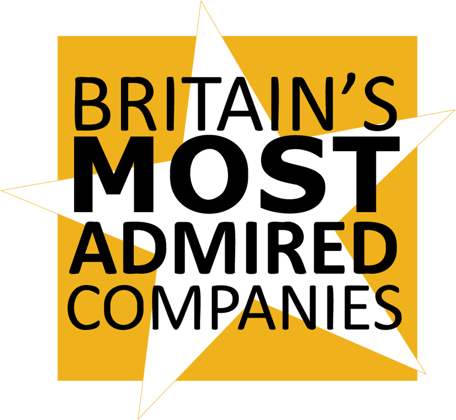 Britain's Most Admired Companies award logo